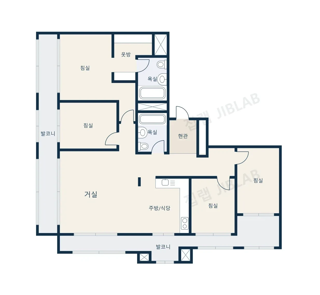 평면도