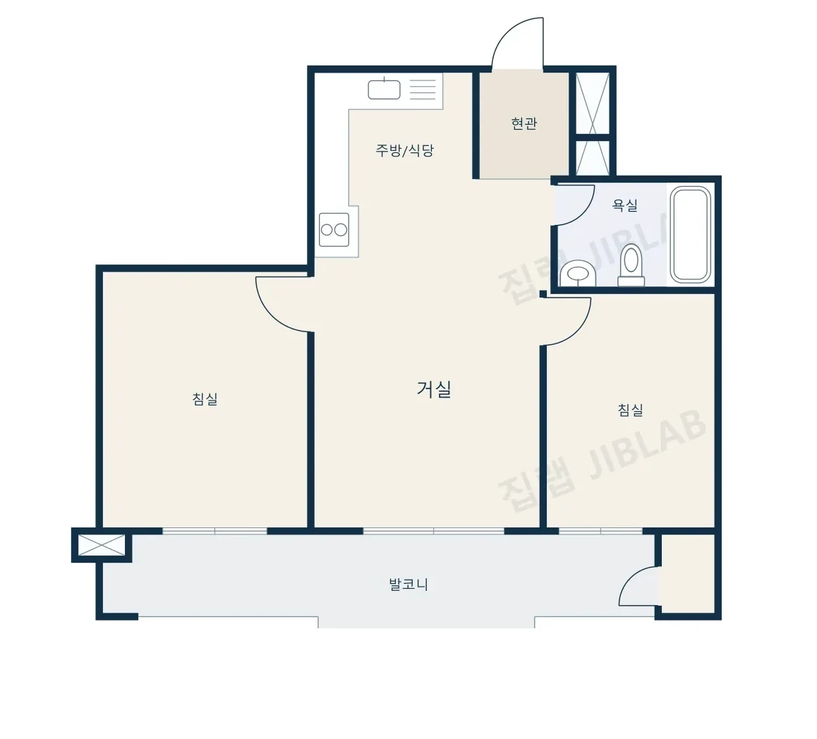 서초 우성5차 평면도