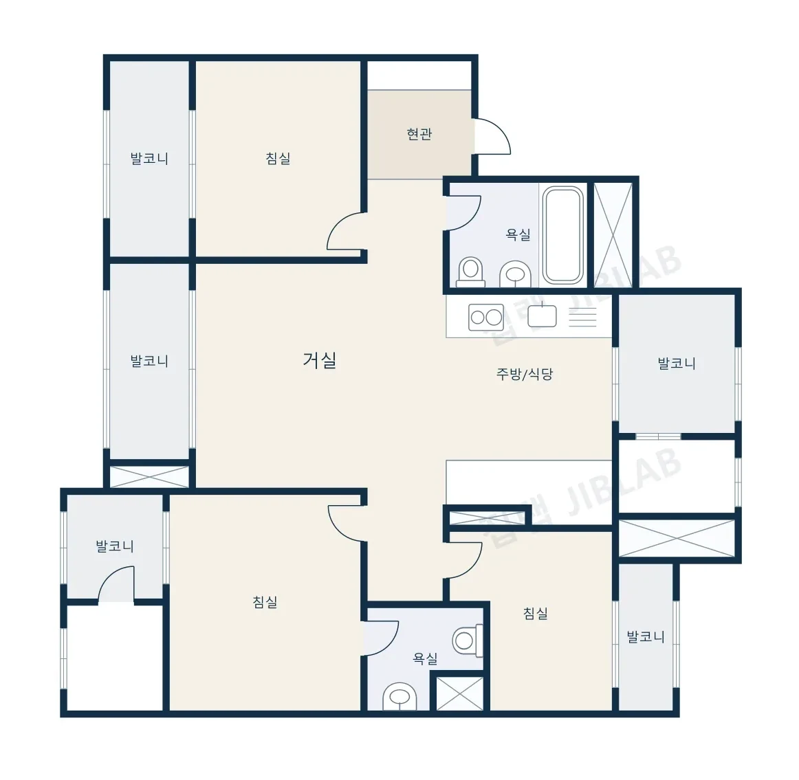 평면도