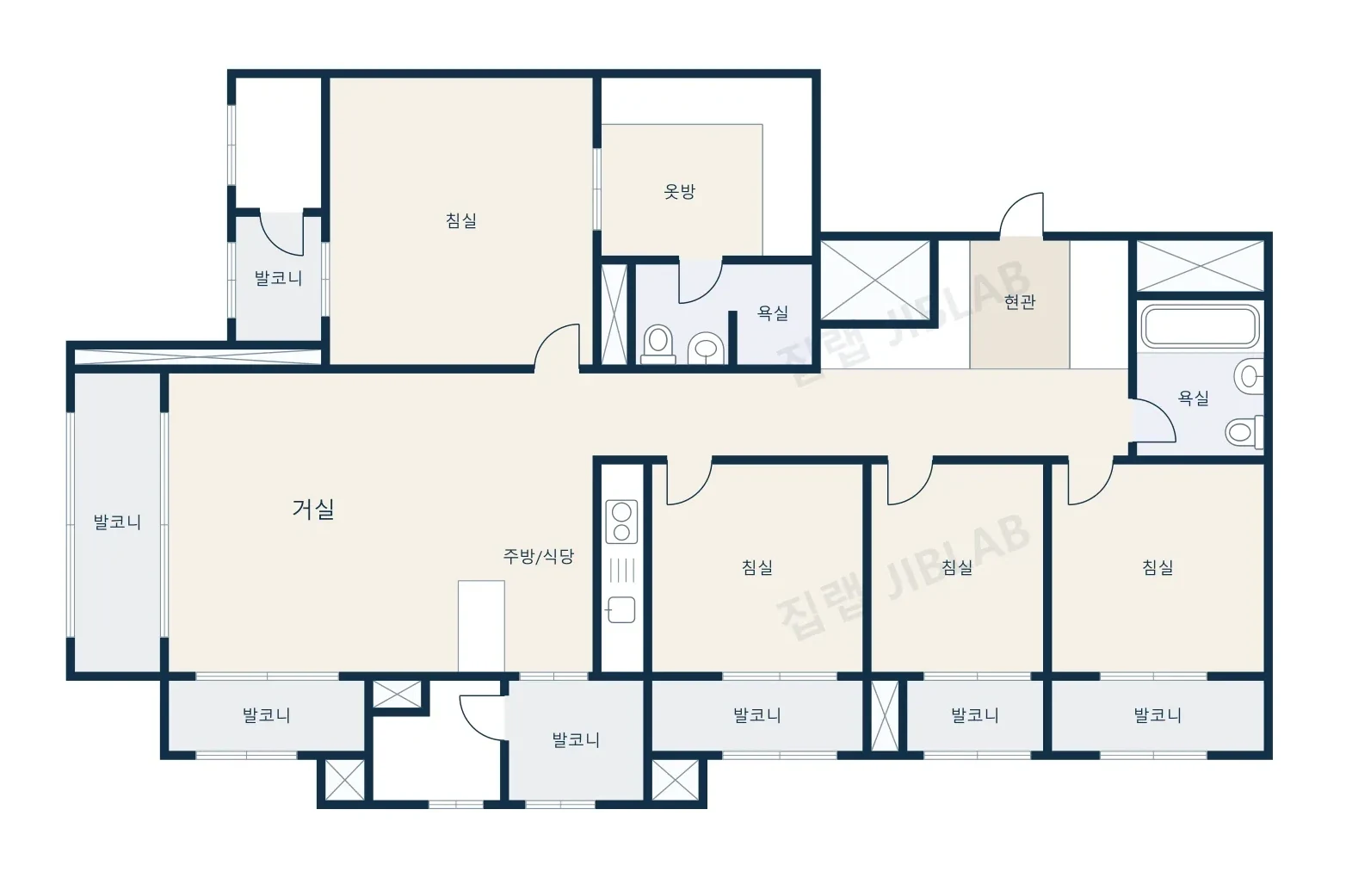 평면도