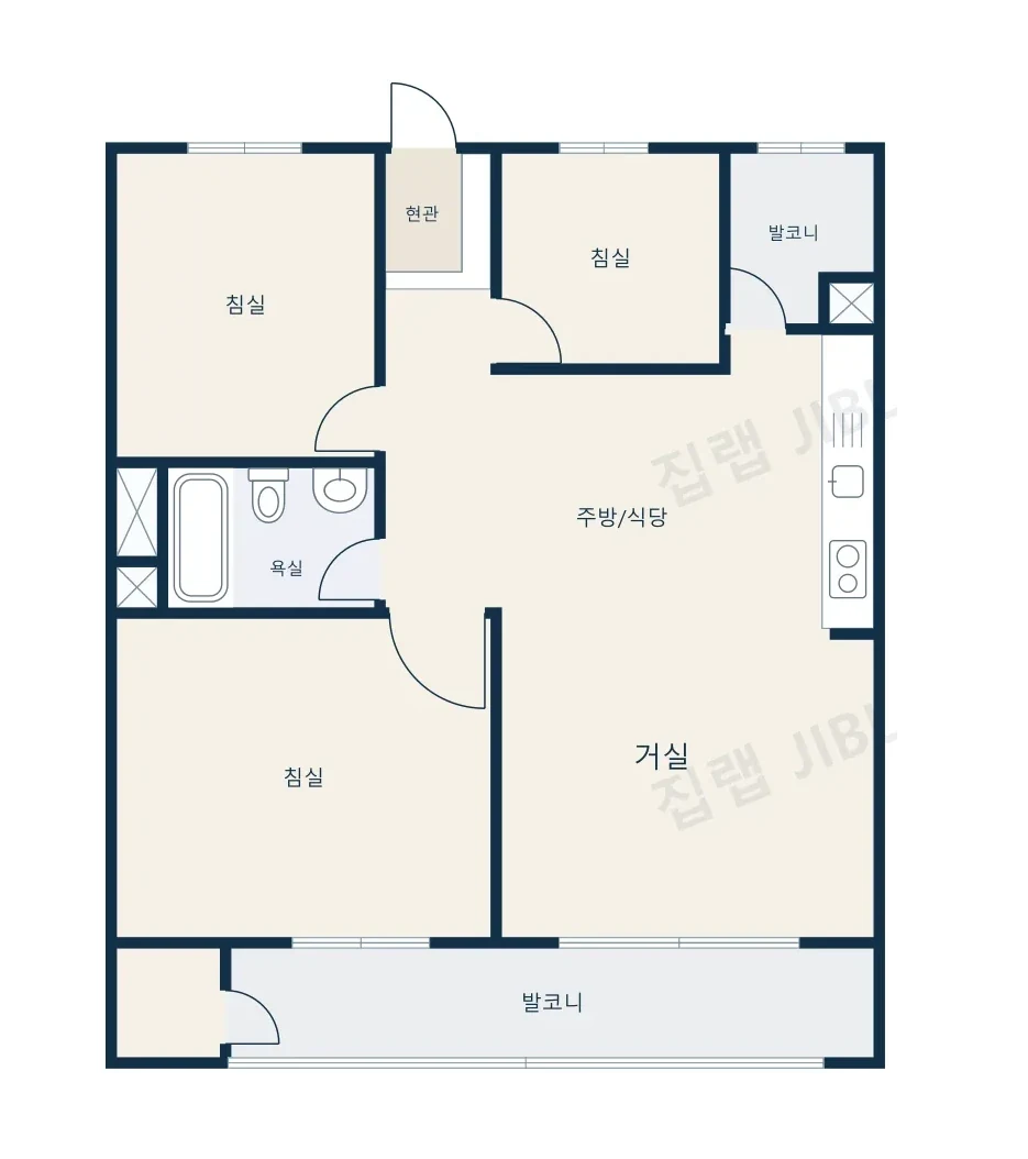 방배 신삼호 평면도