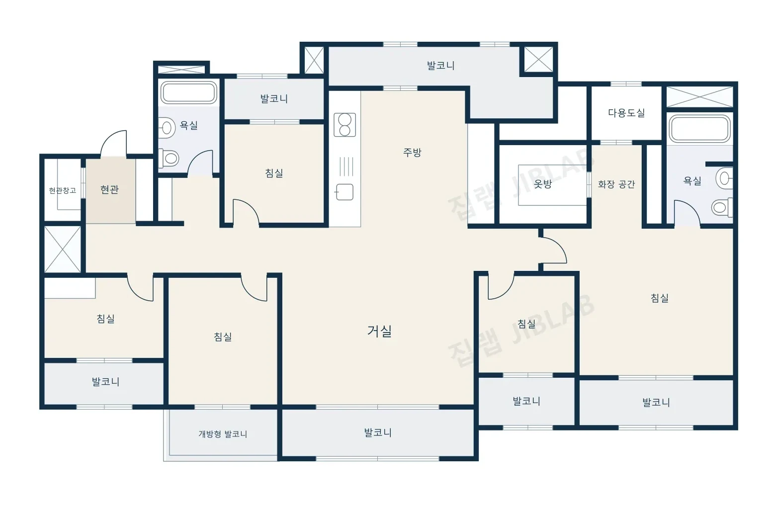평면도