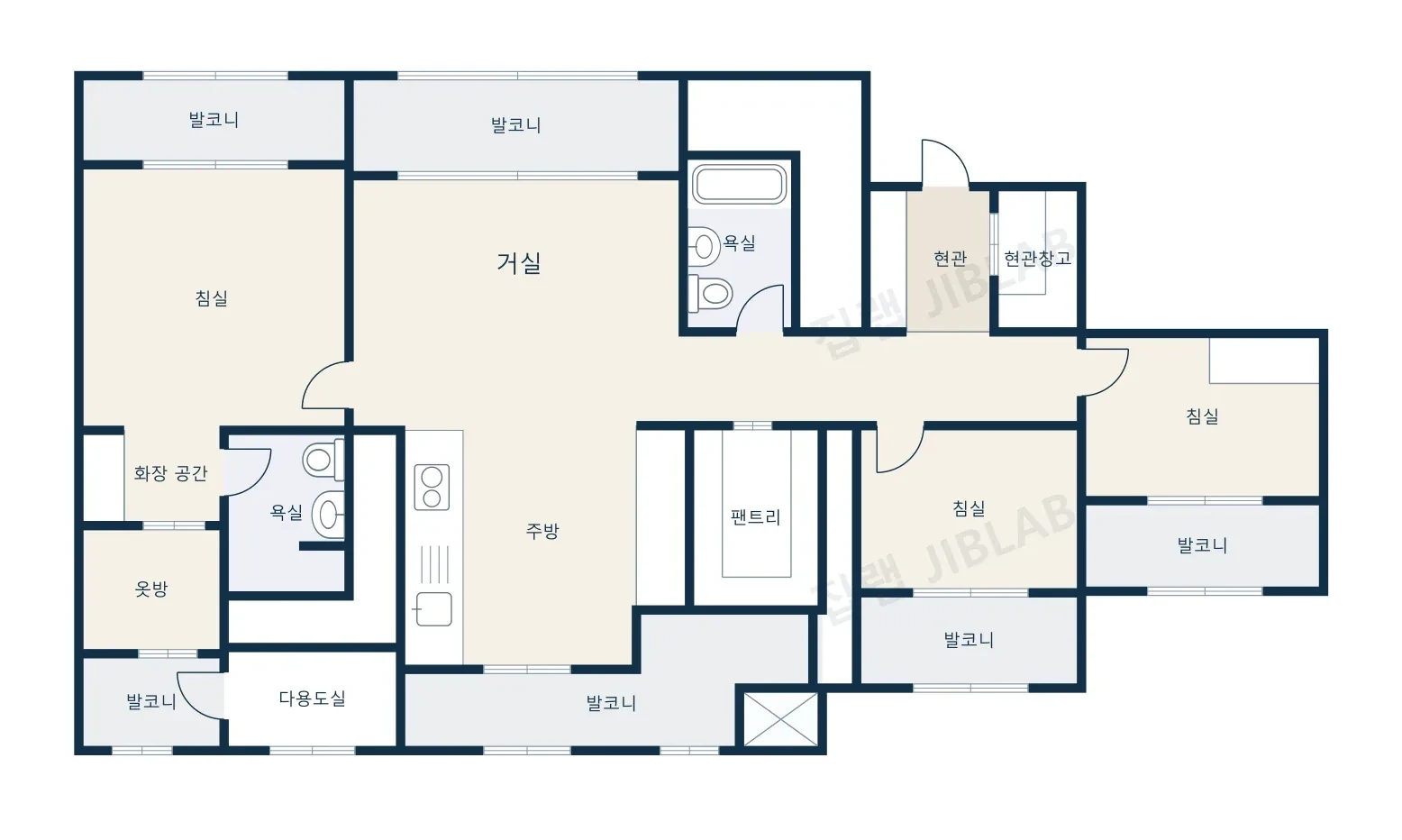 평면도