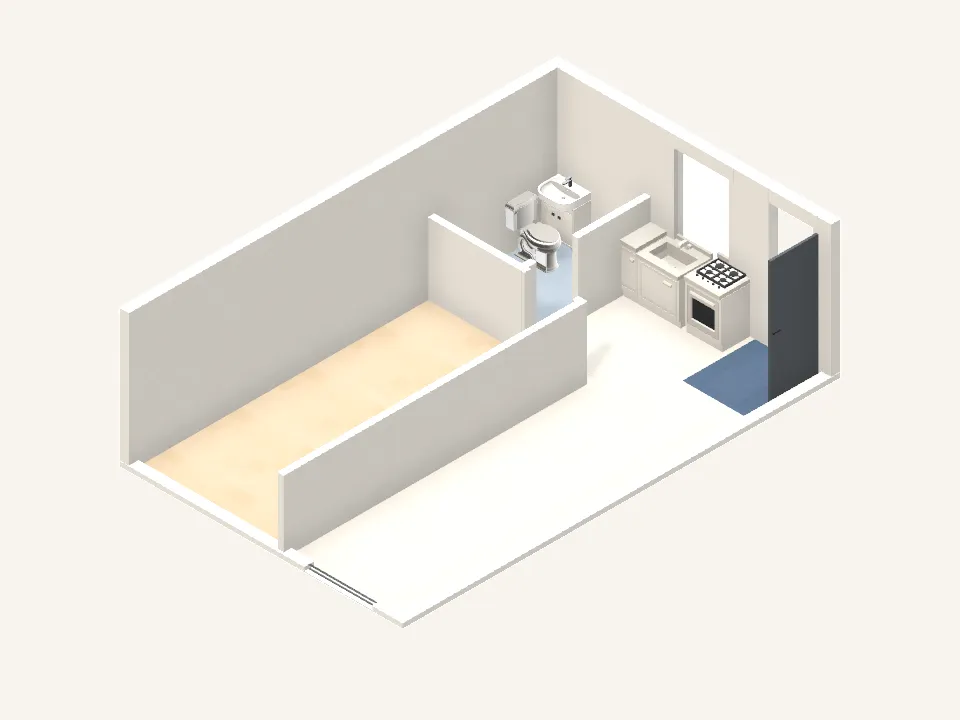 10평 1.5룸 3D
